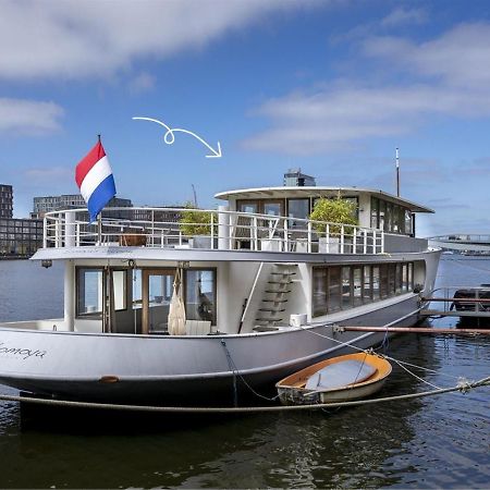 Hotel Stunning Boat With A View Amsterdam Exterior foto