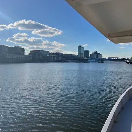 Hotel Stunning Boat With A View Amsterdam Exterior foto