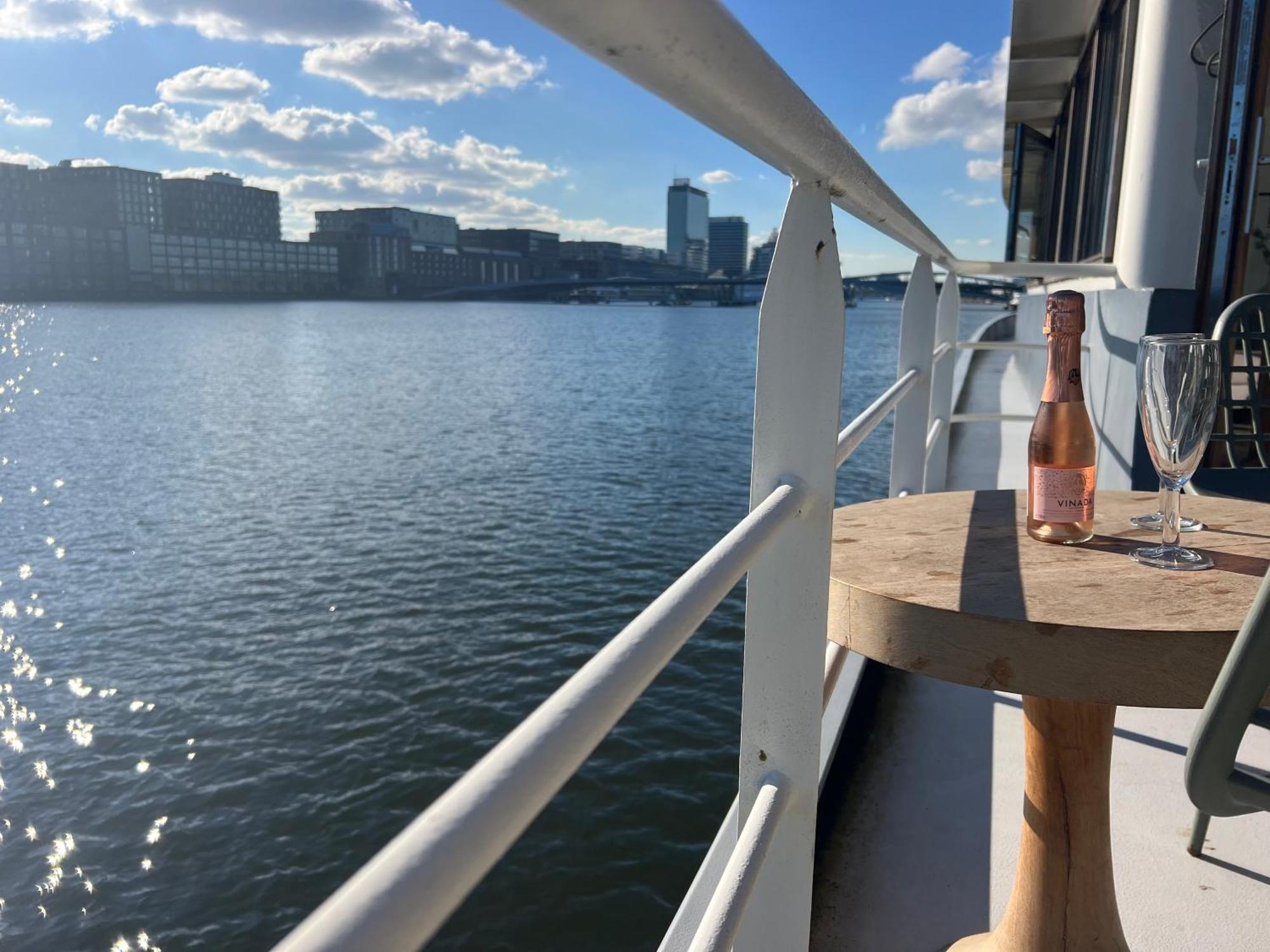 Hotel Stunning Boat With A View Amsterdam Exterior foto