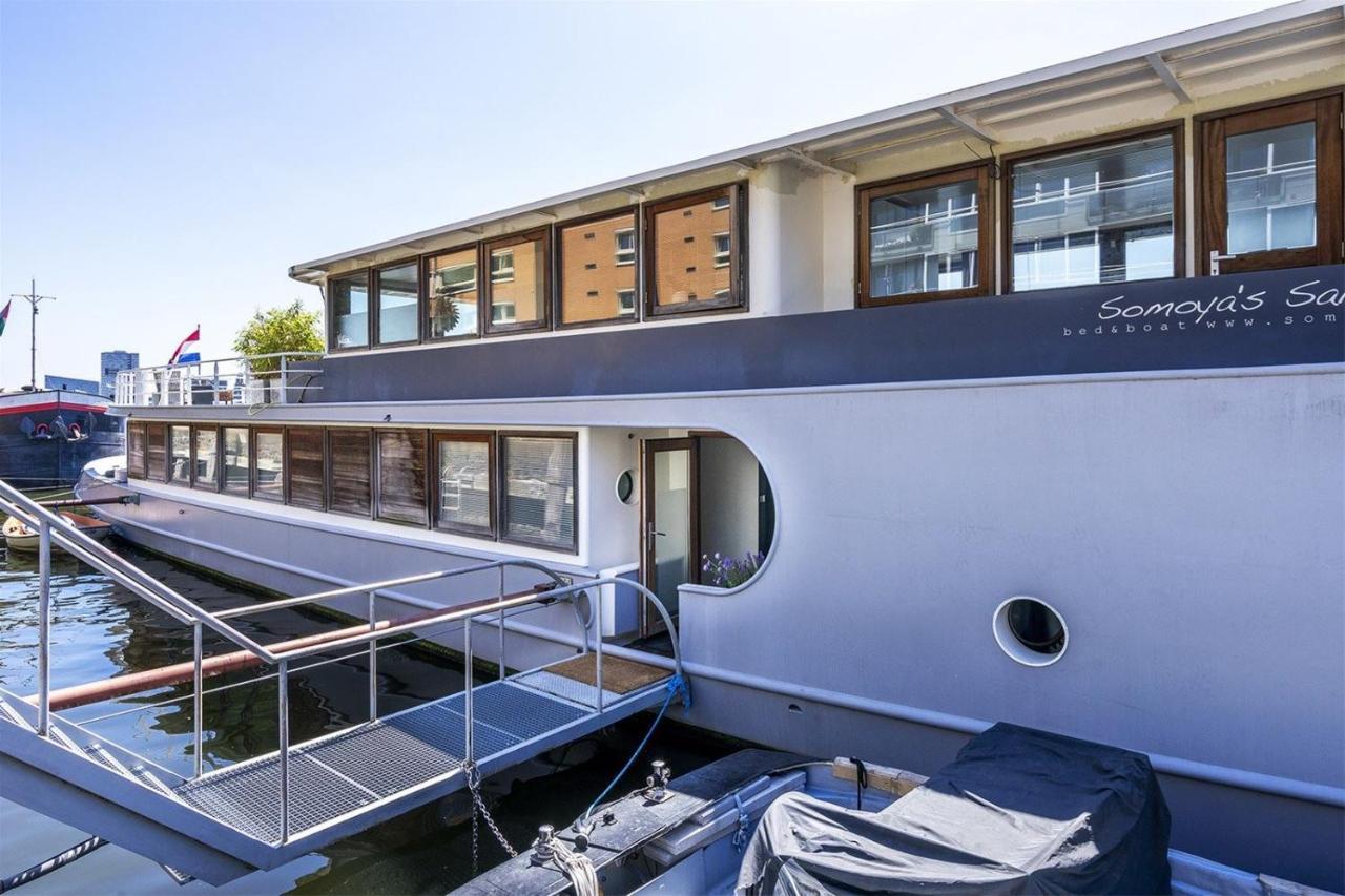 Hotel Stunning Boat With A View Amsterdam Exterior foto