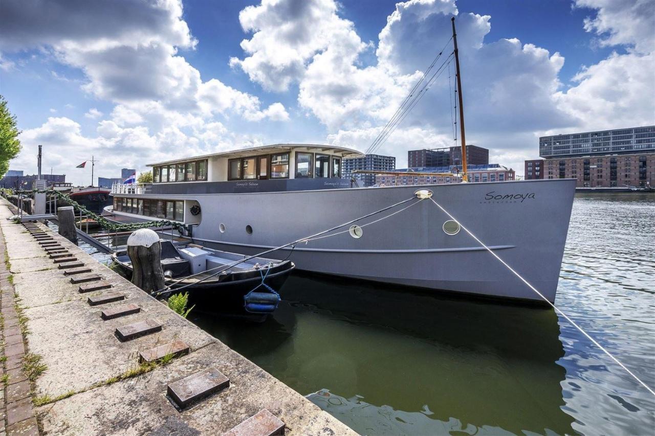 Hotel Stunning Boat With A View Amsterdam Exterior foto